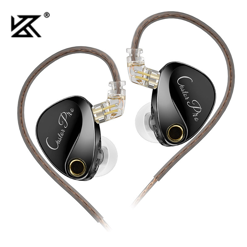 Audiophile Headphone Wired - KZ Castor PRO Auricolari In-Ear HiFi