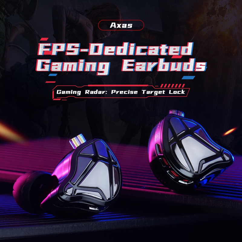    Cuffie IEM KZ Axas FPS Gam - Audiophile Headphone Wired recensione e prezzo